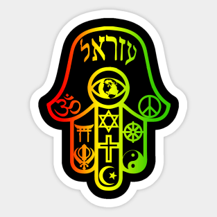 HAND-HAND Sticker